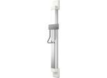 KWC Aquarotter Höhenverst., F5, f. Haartrockner, 250x1200x140 mm, Silber/Weiß, 2030052329 2030052329