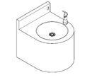 KWC Aquarotter Wandtrinkbrunnen, ANIMA, Edelstahl, 305x320x350 mm, Trinksprudler, elek., 2030056994 2030056994