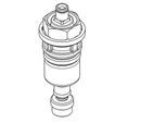 KWC Aquarotter Funktionsteil, F3, DN20, duschen, 2030060943, 2030060943 2030060943