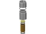KWC Aquarotter Verlängerungsset, F3, hydr. Durchgangsventil DN20, 33 mm, 2030060823 2030060823