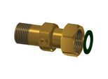 KWC Aquarotter Wassermengenregulierung, DN15, G1/2AxG3/4, absperrbar, 2030066760, 2030066760 2030066760