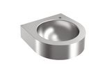 KWC Aquarotter Wandtrinkbrunnen, ANIMA, Edelstahl, 345x118x350 mm, Hahnloch, 2030072219 2030072219