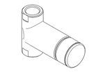 KWC Aquarotter Durchgangsventil, F3, hydraulisch, für Standdusche, 3600009677, 3600009677 3600009677