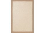 Babydecke BIEDERLACK "Babydecke Wool Knit", beige (nature), B:75cm L:100cm, Wolle, Wohndecken, Babydecke, 75 x 100, mit kontrastfarbigem Patentrand