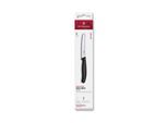 Tafelmesser VICTORINOX "Swiss Classic, 6 Stück", schwarz, Essmesser, Tafelmesser