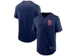 Footballtrikot FANATICS "Fanatics Trikot Boston Red Sox Core Foundation", Herren, Gr. XXL, blau, 100% Polyester, Trikots