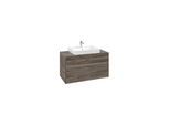 V&B Waschtischunterschrank Collaro 100x54,8x50cm, WT mi, LED 7,3 W, st. Oa ; Villeroy & Boch (C019B0RK)