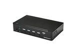 StarTech.com 4 Port HDMI KVM Switch - HDMI KVM Umschalter mit USB 3.0 Hub - 1080p - KVM-/USB-Switch - 4 Anschlüsse - an Rack montierbar