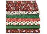 Patchwork- und Quiltpaket "X-Mas Tradition", rot-color