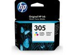 Original HP DeskJet 2755 (3YM60AE / 305) Druckerpatrone Color (Cyan,Magenta,Gelb)