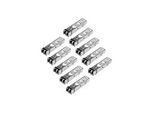 StarTech.com Gigabit LWL SFP Transceiver Modul - HP J4858C kompatibel - MM LC mit DDM - 550m - 1000Base-SX - 10er Pack