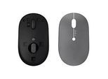Lenovo Go Multi-device - Maus - 2.4 GHz, Bluetooth 5.0 - Thunder Black