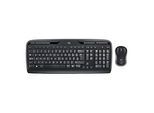 Logitech Wireless Combo MK330 - Tastatur-und-Maus-Set - US International - Schwarz