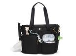 Wickeltasche HUGGIES BABYWEAR, Baby, schwarz, Web, Kunstfaser, unifarben, Taschen, inklusive Wickelunterlage, ohne abgebildete Accessories