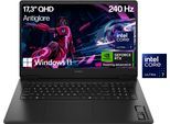 HP Gaming-Notebook "OMEN 17-db1091ng", schwarz (shadow schwarz), 16 GB RAM 1000 GB SSD, Core Ultra 7, Windows 11 Home, Notebooks