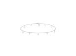 Collier ELLI "Choker Plättchen Coins Matt 925 Silber", silber, Halsketten, Damen, 36, ohne Stein, Silber 925 (Sterlingsilber), L: 36, Collier