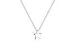 Kette mit Anhänger ELLI "Stern Schlicht Basic 925 Silber", silber, Halsketten, Damen, 45, ohne Stein, Silber 925 (Sterlingsilber), L: 45