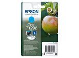 Original Epson Stylus SX 525 WD (C13T12924010 / T1292) Druckerpatrone Cyan