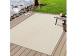 Teppich MERINOS "Kenzy 1", beige (natur), B:80cm H:10mm L:150cm, Polypropylen, Teppiche, Teppich, robuster In- und Outdoor Teppich im natürlichen Jute-Look, wetterfest
