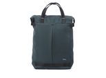 Laptoprucksack VARGU "RAJU-pu01", Damen, Gr. B/H/T: 28cm x 43cm x 11,5cm, onesize, grün, Polyethylen, Rucksäcke Laptoprucksack, mit recyceltem PET