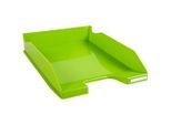 Exacompta Briefablage COMBO MIDI Iderama, A4+, Etikettenhalter, stapelbar, B 255 x T 346 x H 65 mm, Polystyrol, anisgrün