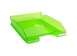Exacompta Briefablage COMBO MIDI Linicolor, A4+, Etikettenhalter, stapelbar, B 255 x T 347 x H 65 mm, Polystyrol, apfelgrün