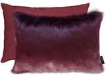 Dekokissen APELT "Lars" Gr. 1, rot (bordeaux, unifarben), B:35cm H:5cm L:45cm, Polyester, Dekokissen_Sitzkissen_Kissenhüllen