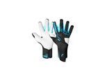 Torwarthandschuhe REUSCH "Attrakt Freegel SpeedBump Strapless", Damen, Gr. 10.5, bunt (schwarz, türkis), 51% Elastodien, 45% Polyester, 4% Lederimitat, mehrfarbig, Handschuhe, mit Evolution Negative Cut