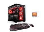 CSL PC "Vitrum Advanced V24512", schwarz, Microsoft Windows 11 Home (64 Bit), 32 GB RAM 1000 GB SSD, Computer