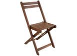 Ambia Home Gartenklappstuhl , Braun , Holz, Metall , Akazie , vollmassiv , Holzoptik , X-Form , 39x79x49.5 cm , FSC 100% , faltbar , Gartenmöbel,
