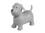 Hüpftier KINDSGUT "Hund 50 x 60 cm", Baby, grau, Kunststoff, Hüpfspielzeug Hüpftier