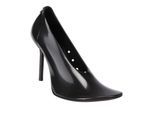 Courrèges Hohe Schuhe - Black Stilettos In Semi-Transparent Translucent Ru - Gr. 40 (EU) - in Schwarz - für Damen