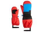 Fäustlinge ZIENER "LIWI-Z AS glove mini", Baby, Gr. 3,5, rot, Polyester, Handschuhe Fäustlinge