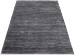Teppich MACHALKE "fade out" Gr. 1, grau (dunkelgrau), B:67cm H:8mm L:130cm, Kunstfaser, Viskose, Teppiche, Teppich, Design Teppich, 3D-Optik, Hoch-Tief-Struktur, Wohnzimmer