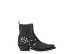 GANNI Stiefel - Stivale Chelsea Western Fitted - Gr. 36 (EU) - in Schwarz - für Damen