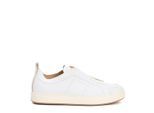 Hogan Low-Top Sneaker - Slip-On Leather White Sneakers - Gr. 8_5 - in Weiß - für Damen