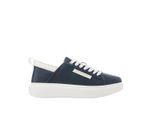 Alexander Smith Low-Top Sneaker - Ecowembley Sneakers In Blue Vegan Leather - Gr. 45 (EU) - in Blau - für Damen