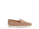 Cam Beige Rubber Sole Cream Moccasin - Gr. 40 (EU) - in Braun