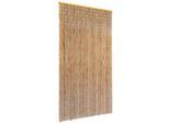 vidaXL Insektenschutz Türvorhang Bambus 100 x 220 cm