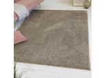 Hochflor-Teppich OTTO HOME "Nickolas, auch als Läufer erhältlich", beige, B:160cm H:30mm L:225cm, Polypropylen, Teppiche, Langflor, Shaggy, weicher Hochflor, uni farben, mit Glanz, Wohnzimmer