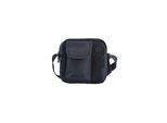 Schultertasche DISCOVERY "Downtown", Mädchen, Gr. B/H/T: 5cm x 17,5cm x 17,5cm, schwarz, Kunstfaser, unifarben, Taschen Schultertasche, aus Polyester-Material