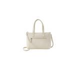 TOM TAILOR Damen TTELIS M Shopper mit Ziernaht, weiß, Uni, Gr. ONESIZE