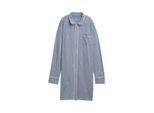 TOM TAILOR Damen Gestreiftes Nachthemd, blau, Gestreift, Gr. 38