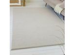 Teppich OTTO HOME "Lisbea", beige, B:80cm H:17mm L:150cm, Polypropylen, Teppiche, Teppich, moderner dichter weicher Kurzflorteppich, Wohnzimmer, Schlafzimmer