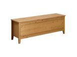 Boxxx Bettbank, Laugenfarbig, Holz, Kiefer, massiv, 136x47x38 cm, in verschiedenen Größen erhältlich, Wohnzimmer, Hocker, Sitzhocker