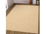 Teppich OTTO HOME "Aliv, Fischgräten-Design auch für Balkon und Terrasse" Gr. 1, grau (taupe), B:60cm H:3mm L:110cm, Kunstfaser, Teppiche, Teppich, In- und Outdoor geeignet, Wetterfest & UV-beständig