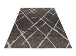 Teppich OBSESSION "My Tallinn 540", grau, B:240cm H:2mm L:340cm, Polypropylen, Teppiche, Teppich, Flachgewebe, modernes Rauten Muster, In- und Outdoor geeignet