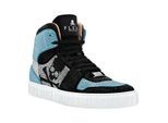 Philipp Plein Low-Top Sneaker - Hightop-Sneaker Notorious Mit Schmucksteinen - Gr. 41 (EU) - in Blau - für Damen