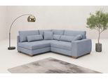 Mr. Couch Ecksofa "Hilla L-Form" Mit Federkern, wahlweise mit Bettfunktion und Taschenfederkern