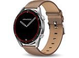 ARMODD Silentwatch 5 Pro smartwatch colore Silver/Leather 1 pz